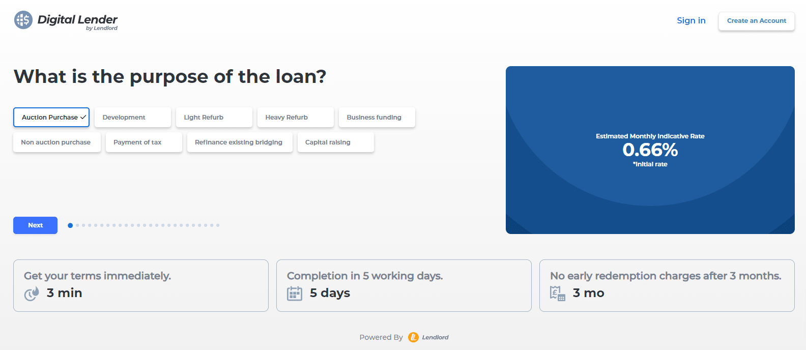 Online Bridging Loans