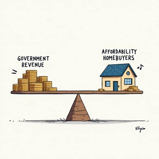 UK stamp duty - Government Revenue VS Affordability for Homebuyers